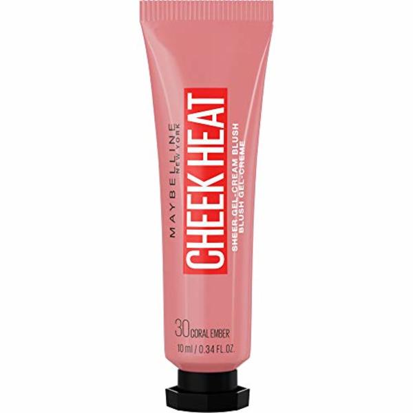 Poskipuna Cheek Heat Maybelline (8 ml)(Väri 30-coral ember)