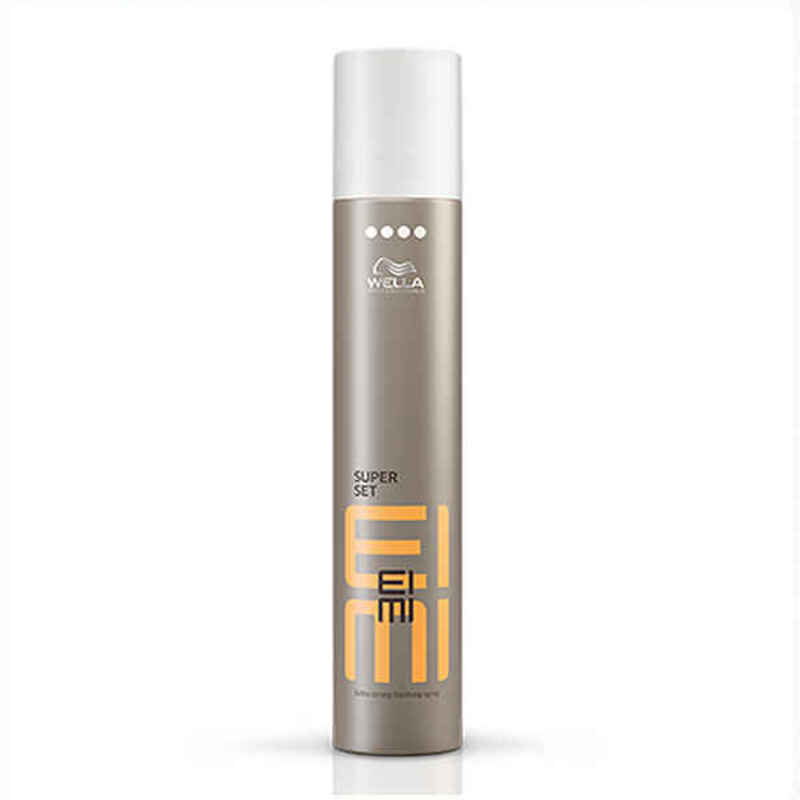 Voimakkaasti kiinnittävä hiusspray Eimi Super Set Wella (300 ml)