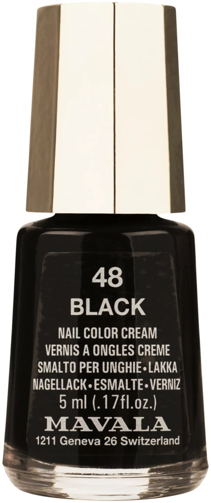 Mini Nail Polish 048 Black