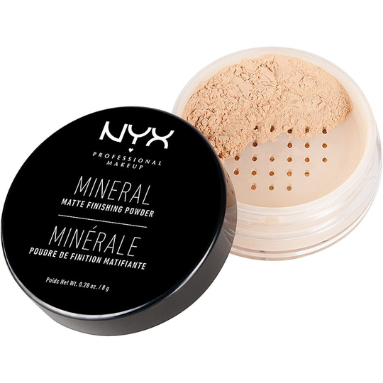 Mineral Matte Finishing Powder, 8 g NYX Professional Makeup Puuteri