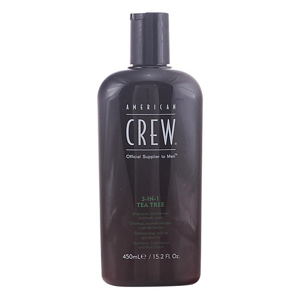 2-in-1 shampoo ja hoitoaine Tea Tree American Crew (450 ml)