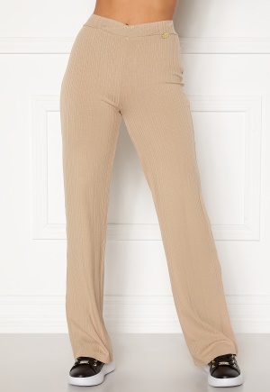 Chiara Forthi Carlotta rib pants Beige XS