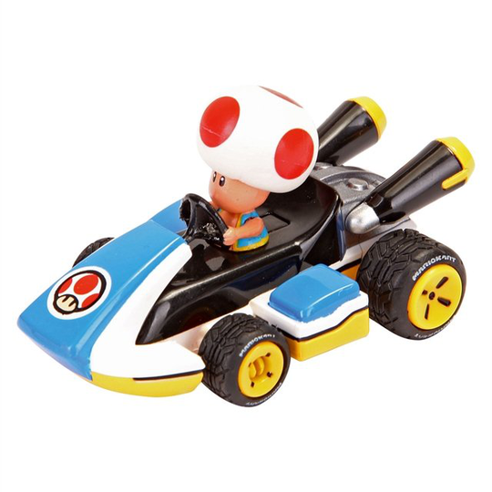 Carrera Pull Back Super Mario Kart - Toad