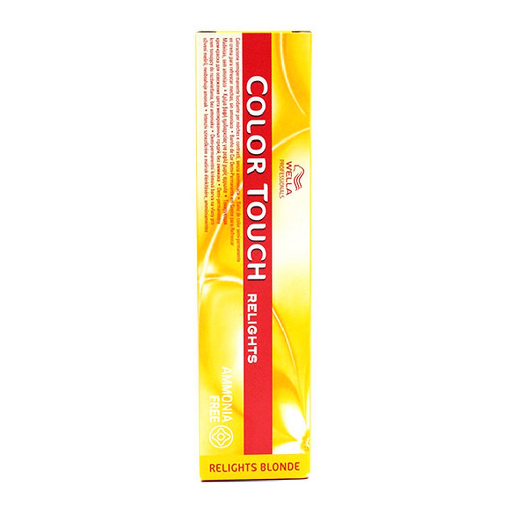 Pysyvä väriaine Color Touch Relights Wella Nº 18 (60 ml) (60 ml)
