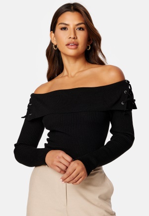 Trendyol Linnea Off Shoulder Top Black S