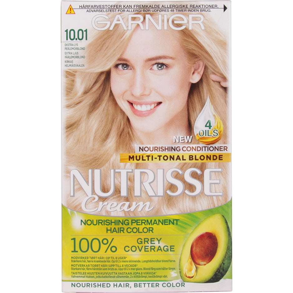 Garnier Nutrisse Extra Light Pearl Blond, Garnier Hiusvärit