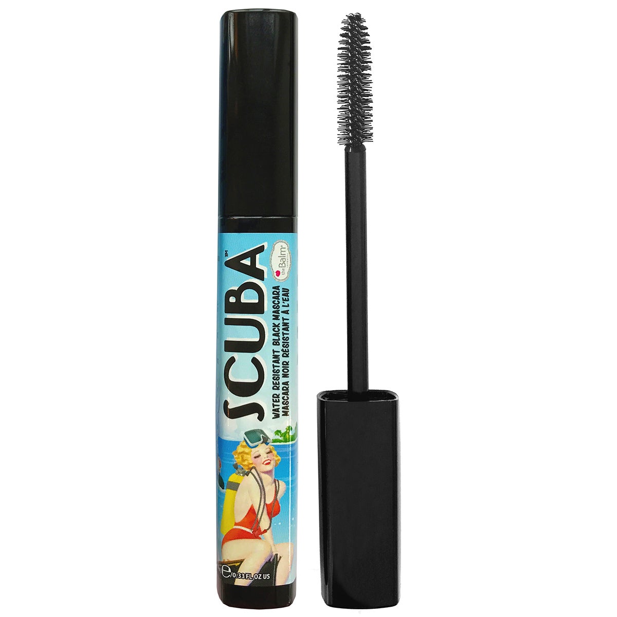 Scuba Water Resistant Mascara, 9.8 ml the Balm Ripsivärit