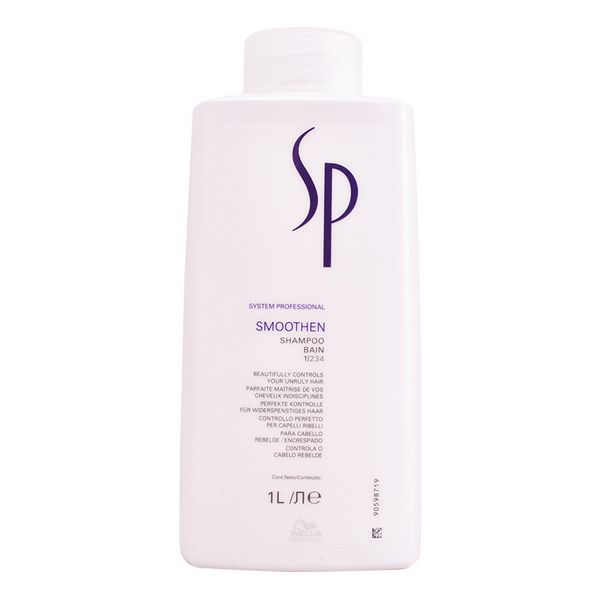Takkuuntumista vähentävä shampoo Sp Smoothen Wella (1000 ml)