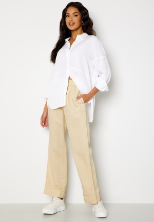 GANT Linen Viscose Pull-On Pants 221 Desert Beige 40