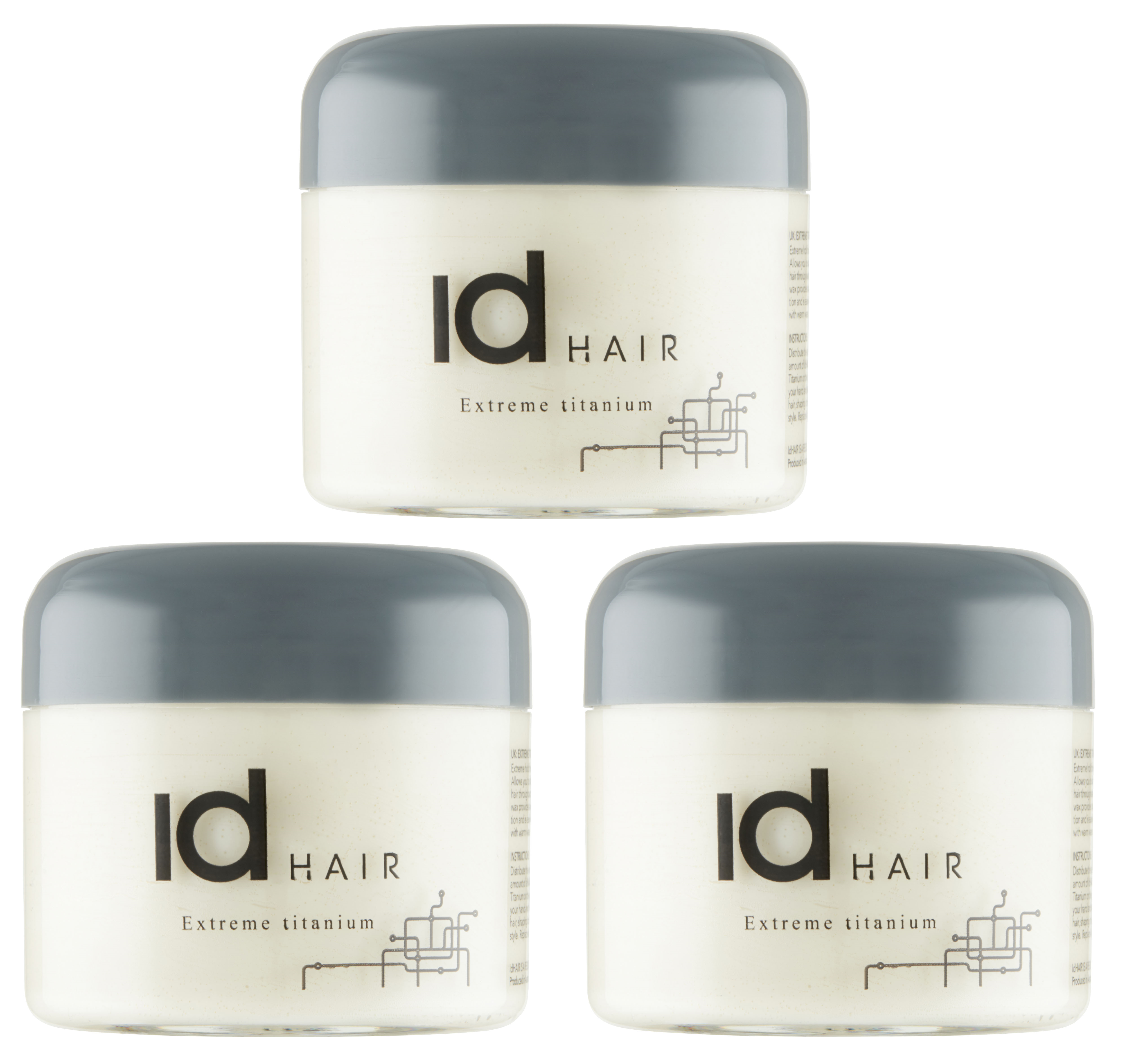 IdHAIR - Extreme Titanium 3 x 100 ml