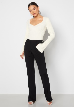 ONLY Vika Flared Slit Pant Black 38/30
