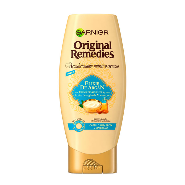 Nourishing Conditioner Elixir De Argán Original Remedies Fructis (250 ml)