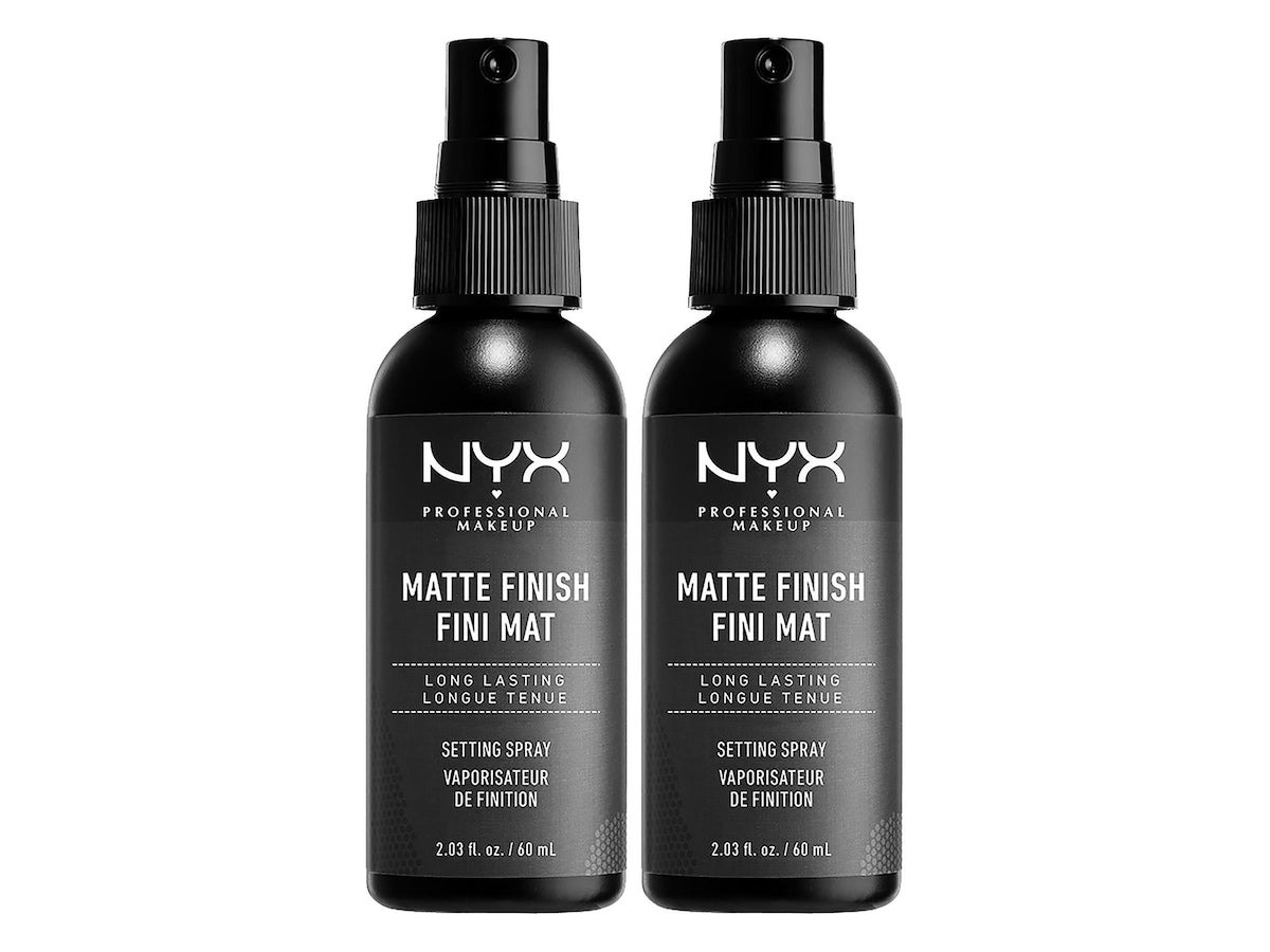Setting Spray Matte Finish 2-pk, NYX Professional Makeup Meikinkiinnityssuihke