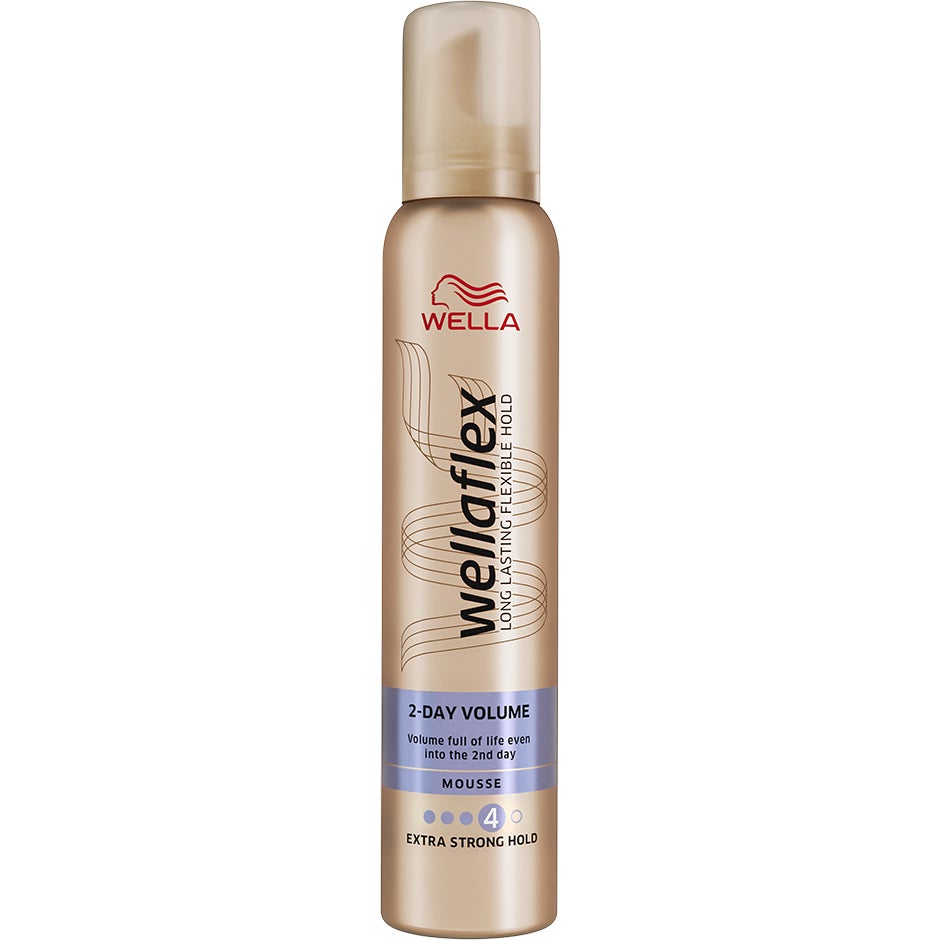 Wellaflex Mousse 2day Volume Extra Strong, 200 ml Wella Styling Muotoilutuotteet