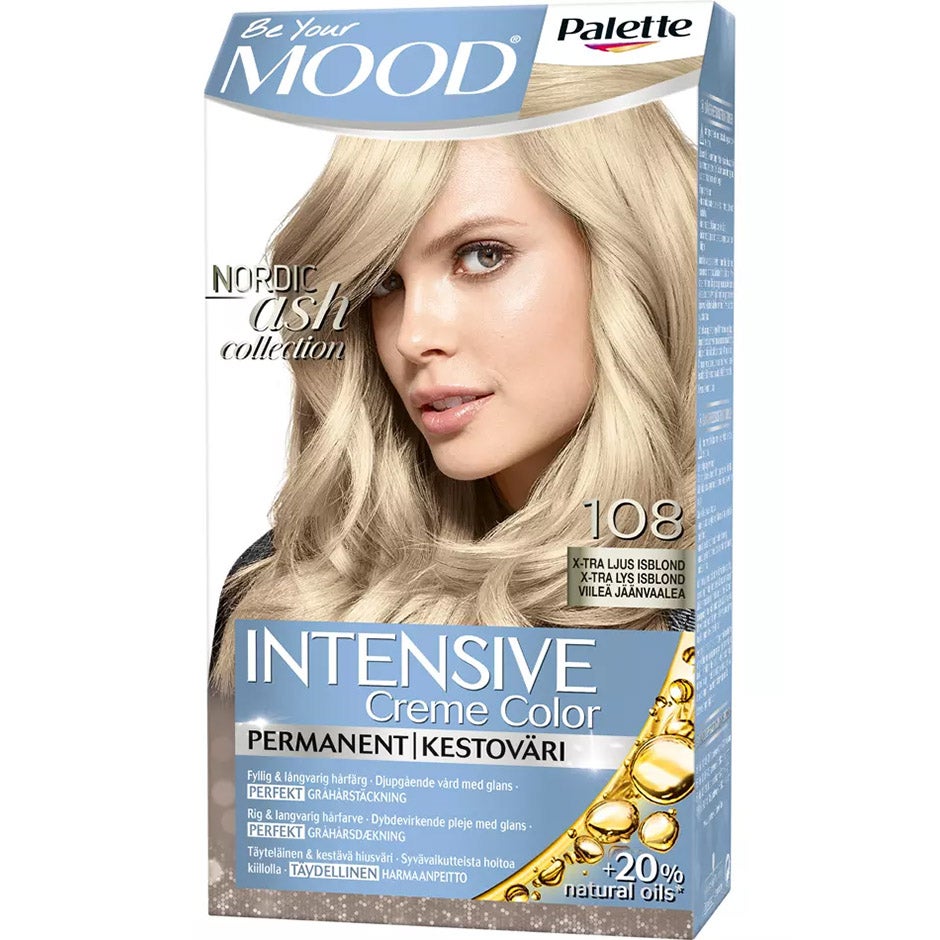 Mood Haircolor 107 Silver Blonde, MOOD Hiusvärit