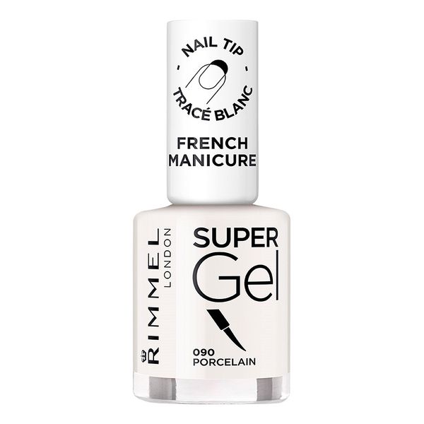 Kynsilakka French Manicure Rimmel London(Väri 090 - Porcelain - 12 ml)