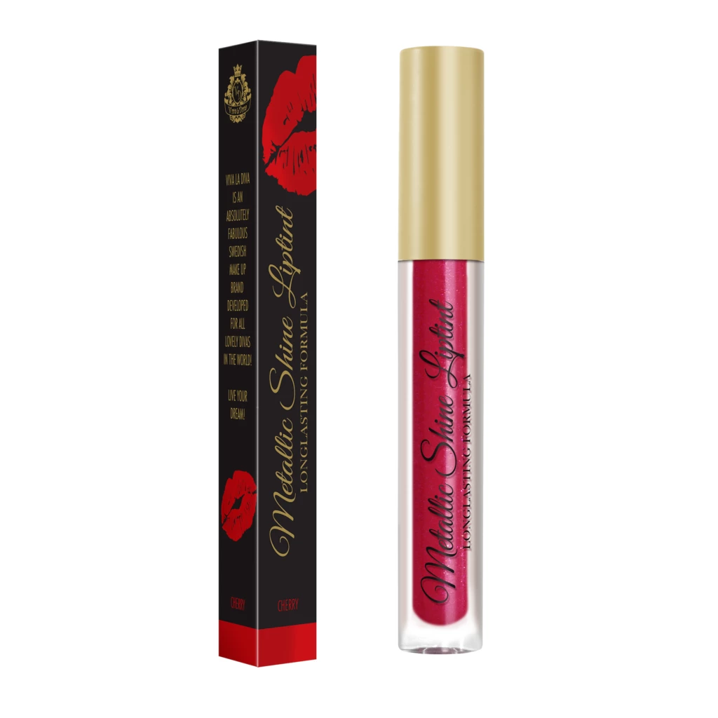 Metallic Shine Liptint Cherry