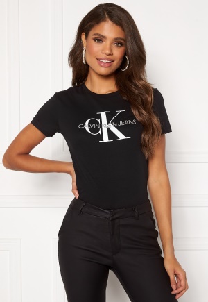 Calvin Klein Jeans Monogram Regular Fit Tee 099 CK Black XS