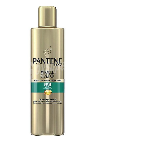 Shampoo Miracle Suave Y Liso Pantene (270 ml)