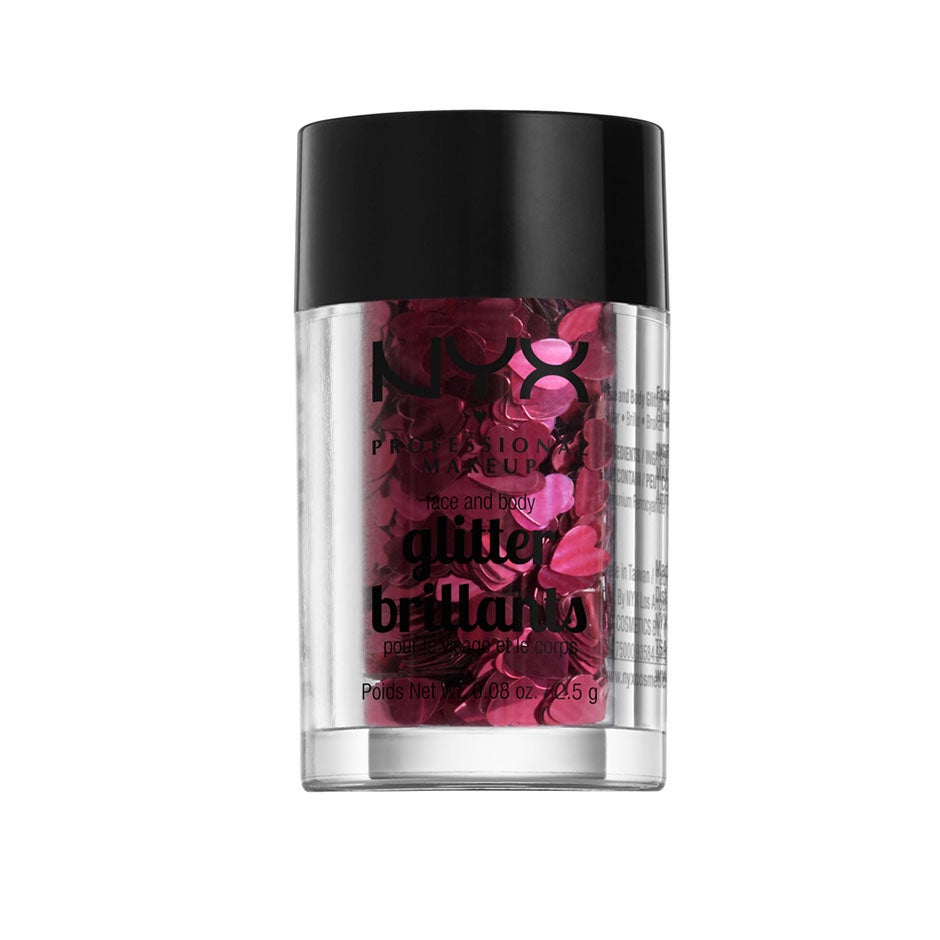 Shaped Glitter Brilliants, 1,2 g NYX Professional Makeup Luomivärit