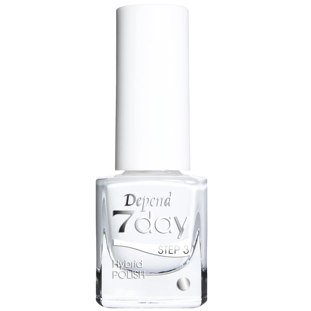 7 Day Hybrid Nail Polish Pure White