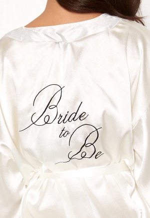 BUBBLEROOM Aylin Robe White / Black 32/34