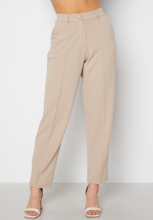 Bubbleroom Care Demi Soft Suit Trousers Beige S
