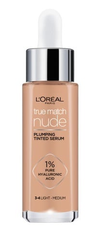 L'Oréal - True Match Nude Plumping Tinted Serum - Light-Medium 3-4