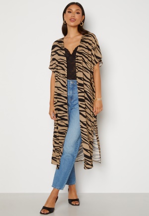 Trendyol Beach Kaftan Brown S/M