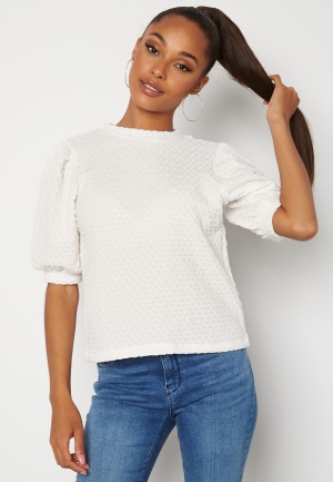 VILA Bulina 2/4 Sleeve Top Cloud Dance XS
