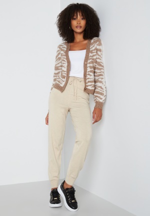 ONLY Cozy Slim Pants Knit Pumice Stone XS