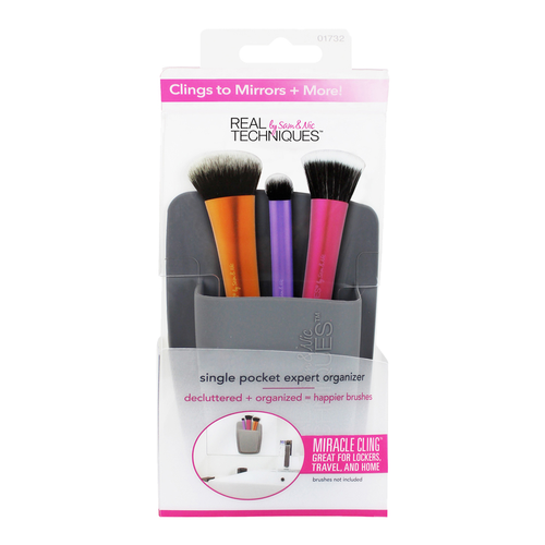 Real Techniques - Single Pocket Expert Organizer - Grey