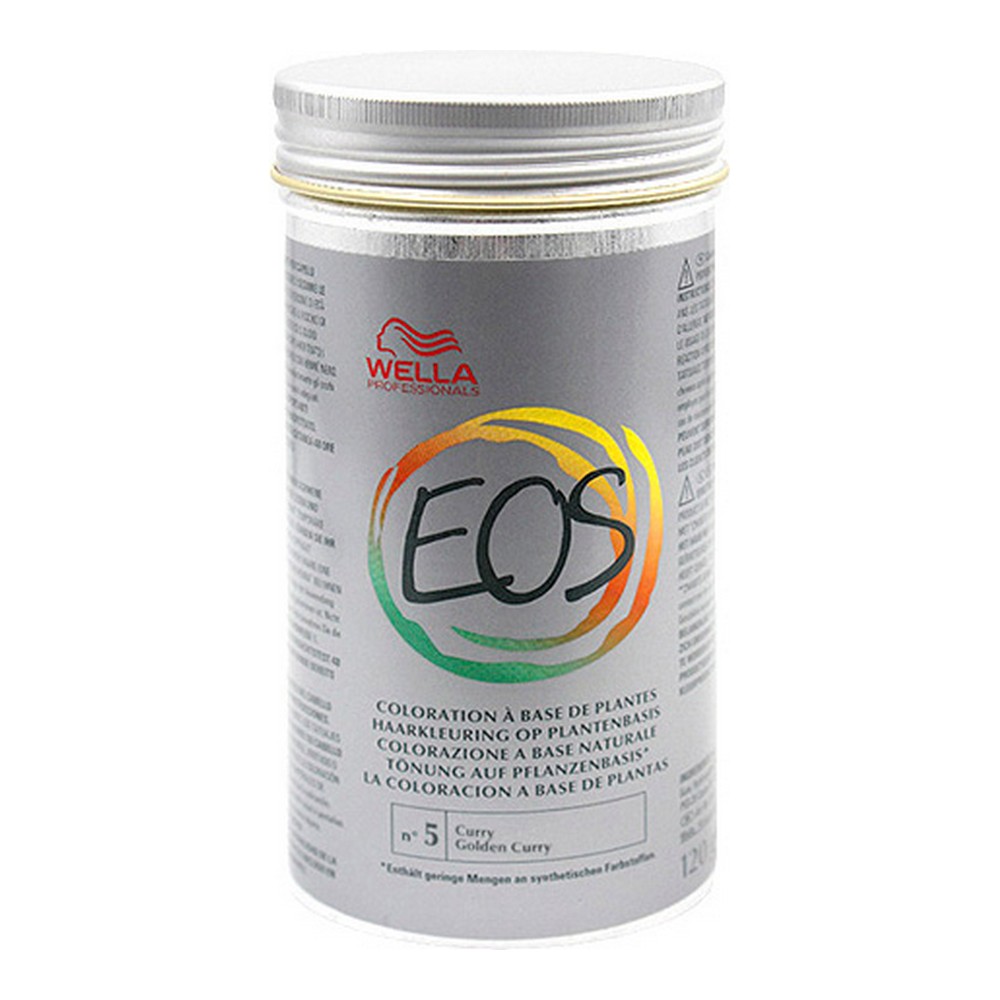 Pysyvä väriaine Eos Wella 5 Curry Golden