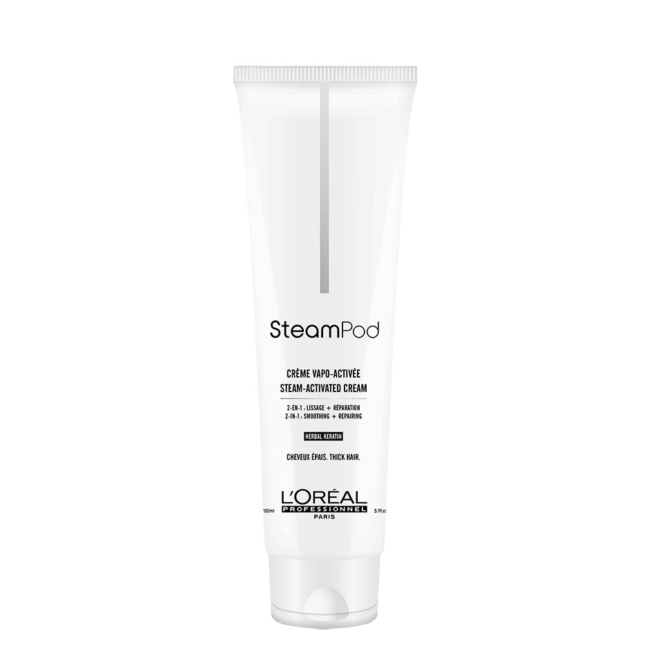 Steampod Smooting & Repairing Cream, 150 ml L'Oréal Professionnel Muotoiluvoiteet