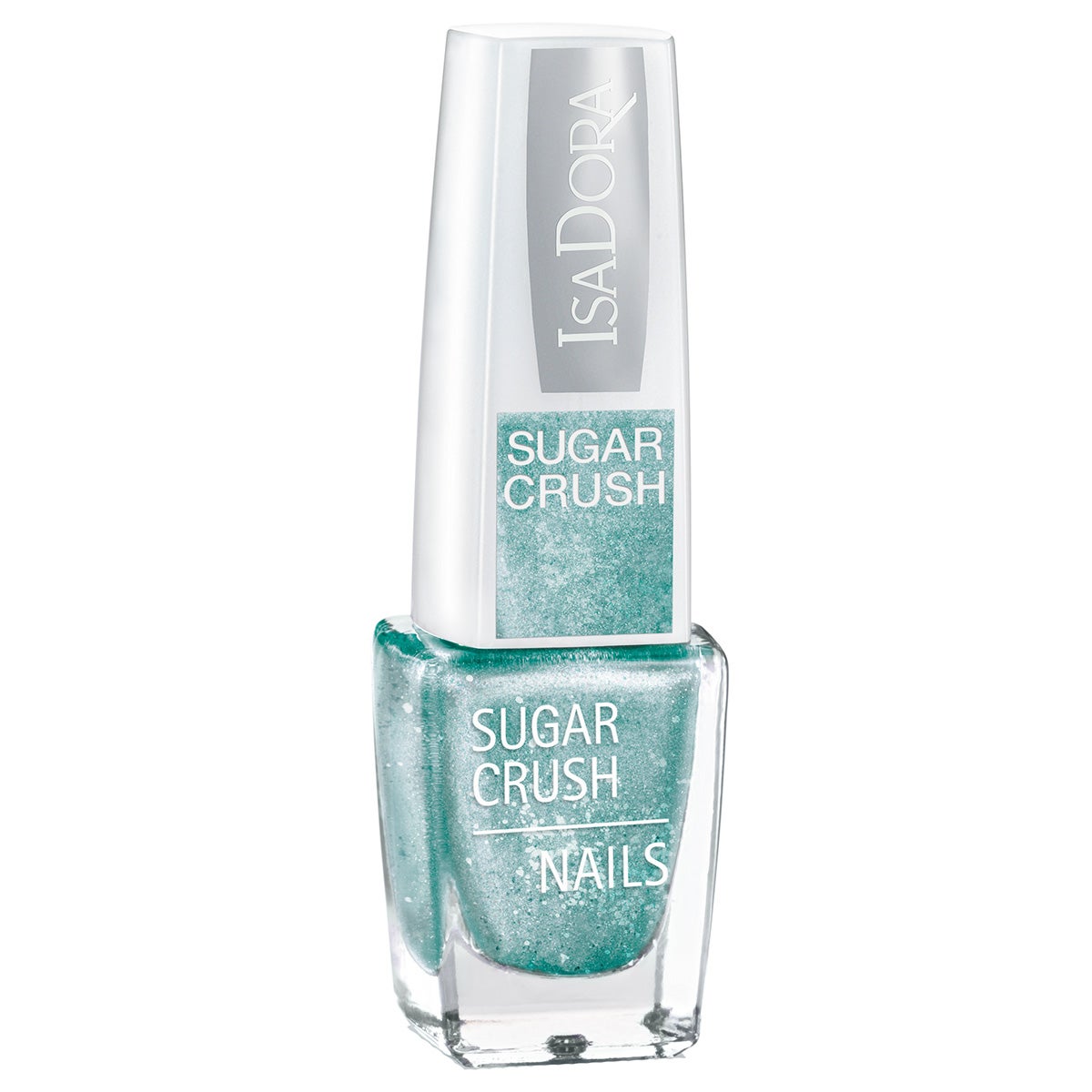IsaDora Sugar Crush Nails, 110 Turquoise Crush, 6 ml IsaDora Kynsilakat