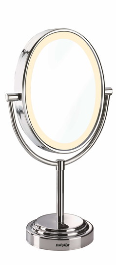 Babyliss - Oval Makeup Mirror w/LED Light