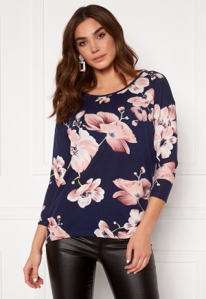 ONLY Elcos 4/5 Top Night Sky AOP Flower M