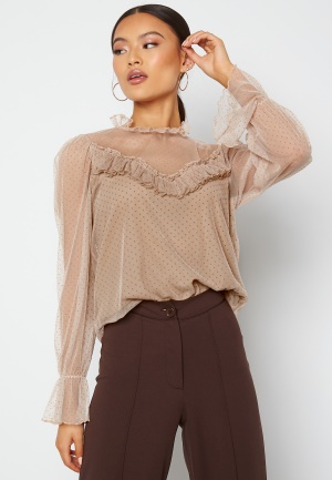 Happy Holly Jessica top Beige 32/34