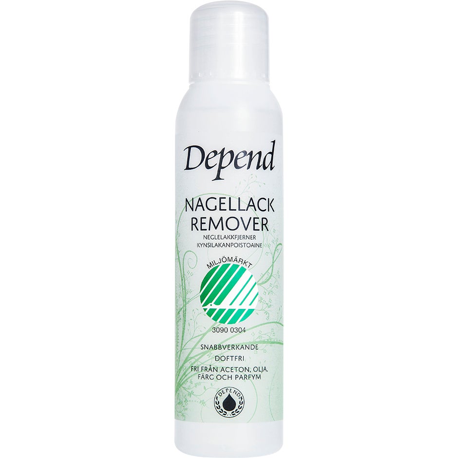 Depend Ecolabel Nail Polish Remover, 100 ml Depend Kynsilakanpoistoaineet