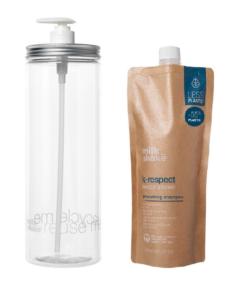 milk_shake - K-respect Smoothing Shampoo 750 ml + Container