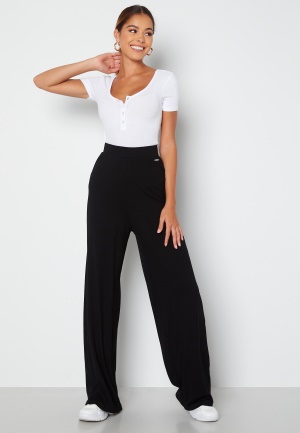 FILA Dasha Ribbed Trousers Black L