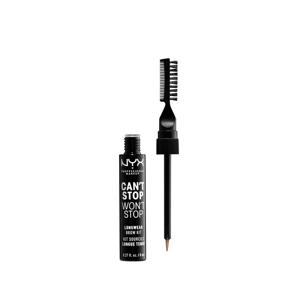 NYX Professional Makeup - Can't Stop Won't Stop Longwear Brow Ink Kit - Taupe