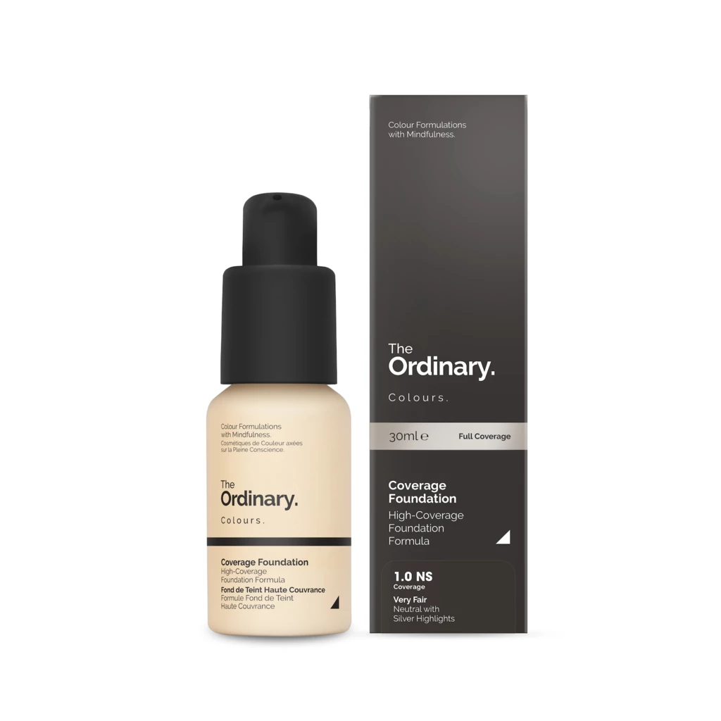 Coverage Foundation 1.0 NS Very Fair Neutral Silver