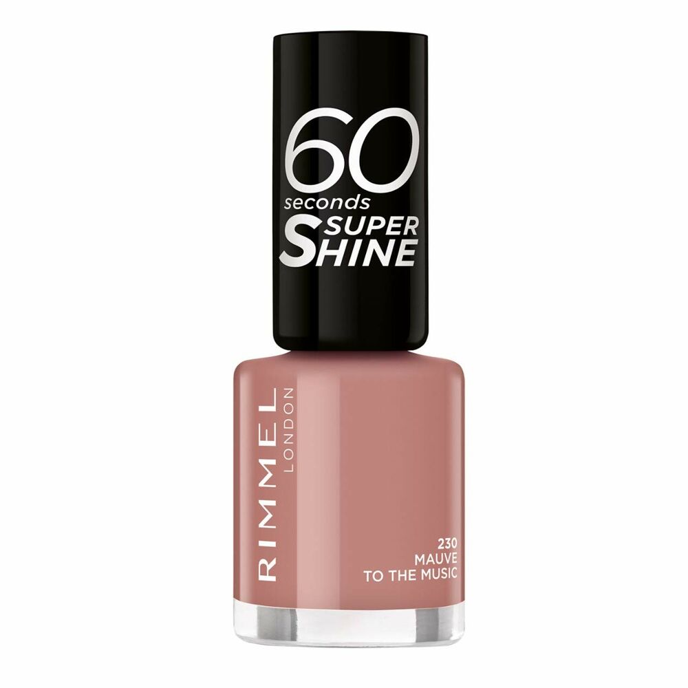 Kynsilakka 60 Seconds Super Shine Rimmel London Nº 230 (8 ml) (8 ml)