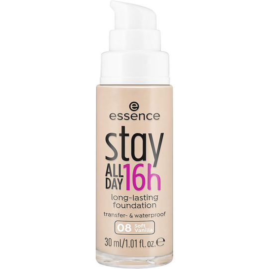 Stay All Day Long-Lasting Foundation, 30 ml essence Meikkivoiteet