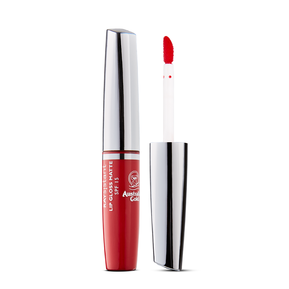 Australian Gold - RAYsistant Lip Gloss Matte SPF 15 - Red