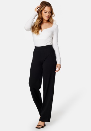 Pieces Otine Wide Pants Black XS