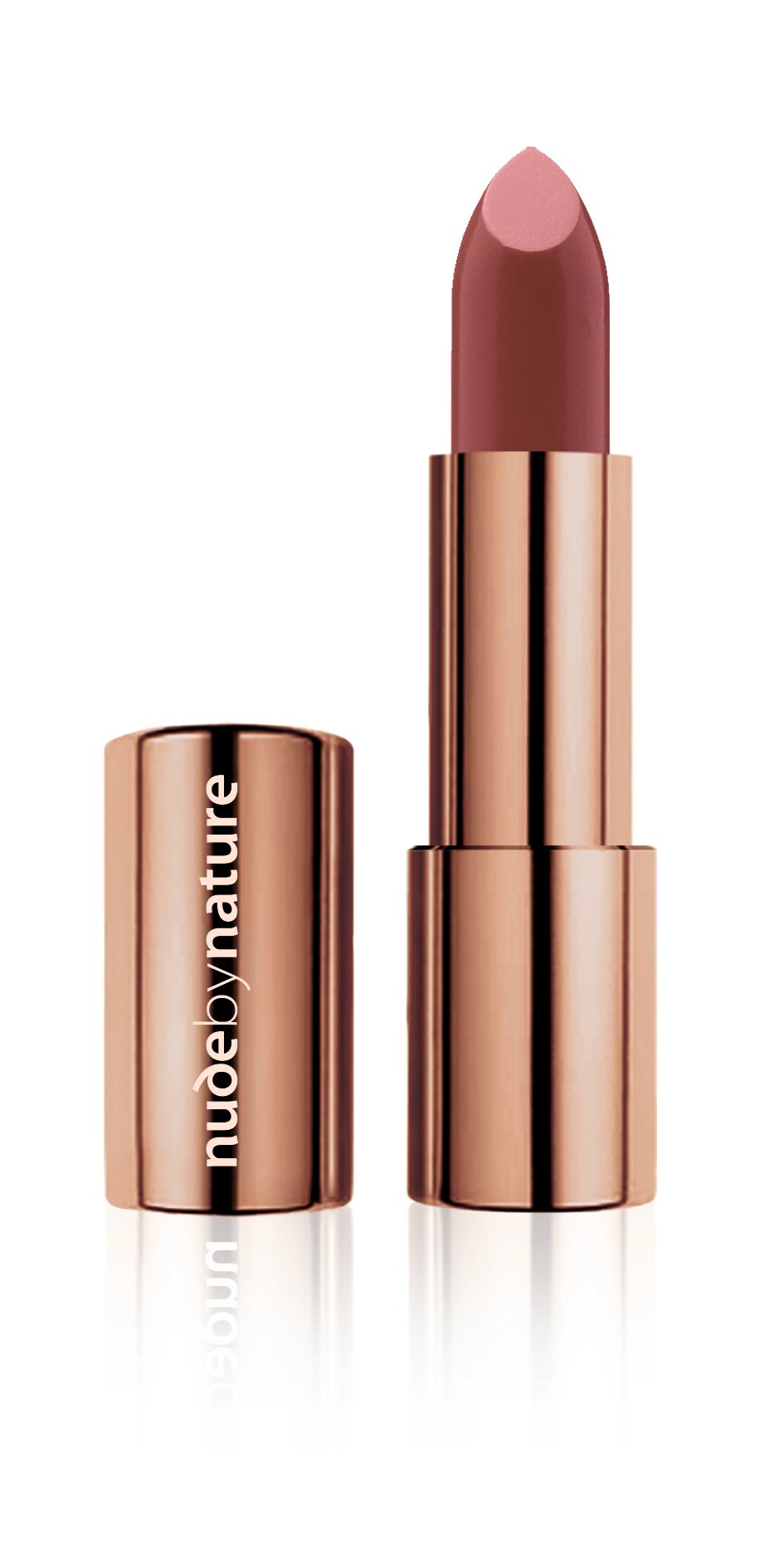 Nude by Nature - Moisture Shine Lipstick - 06 Dusky Nude