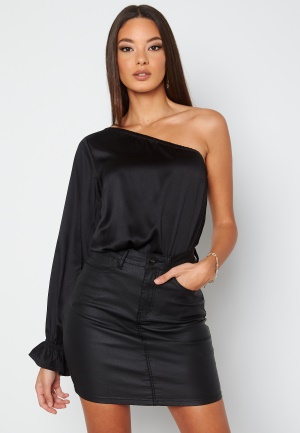 BUBBLEROOM Milea one shoulder body Black 42