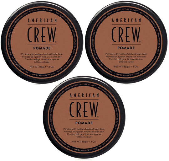 American Crew - 3x Pomade 85 gr.